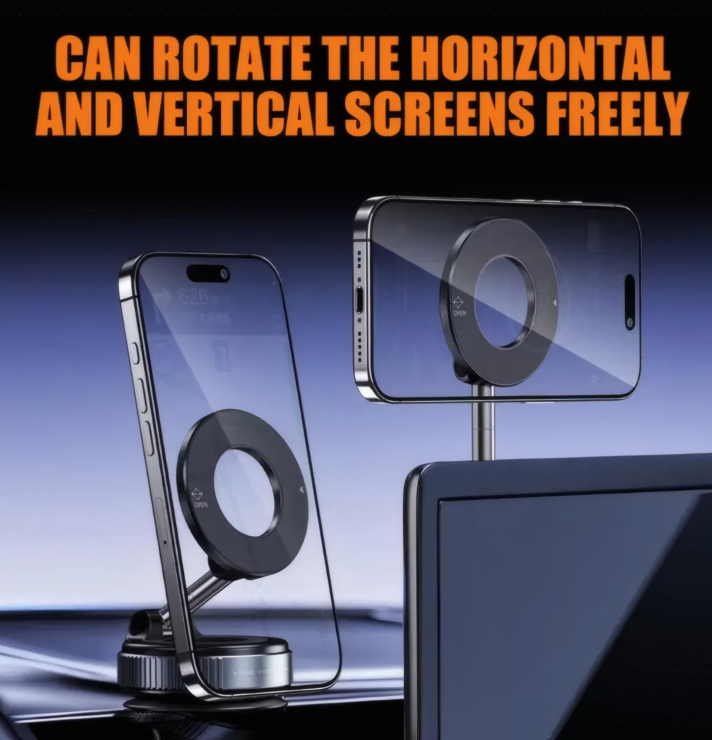 Vacuum Magnetic Phone Holder