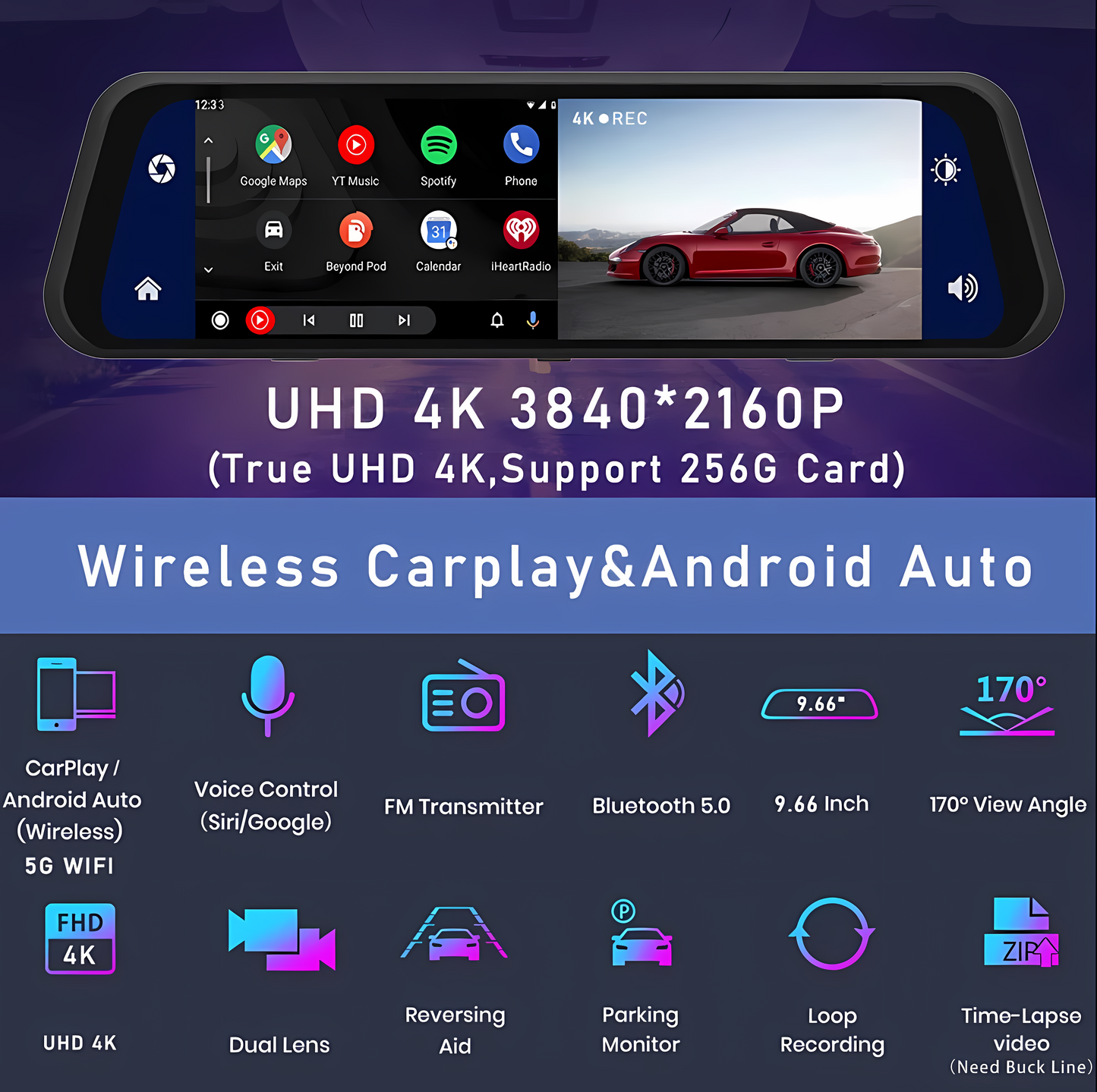 Advanced Mirror Dash Cam