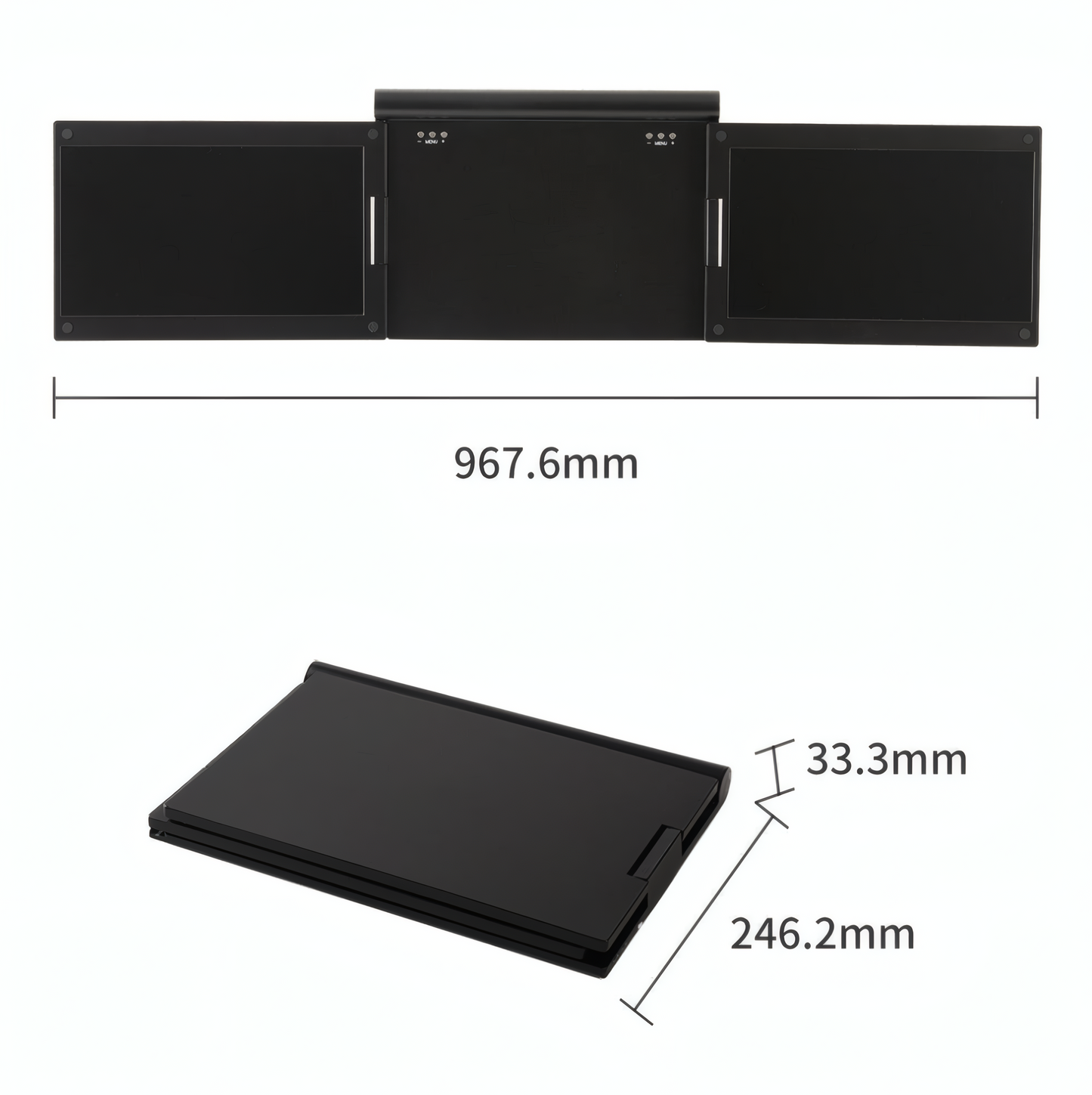 Portable Dual Screen Monitor for Laptops