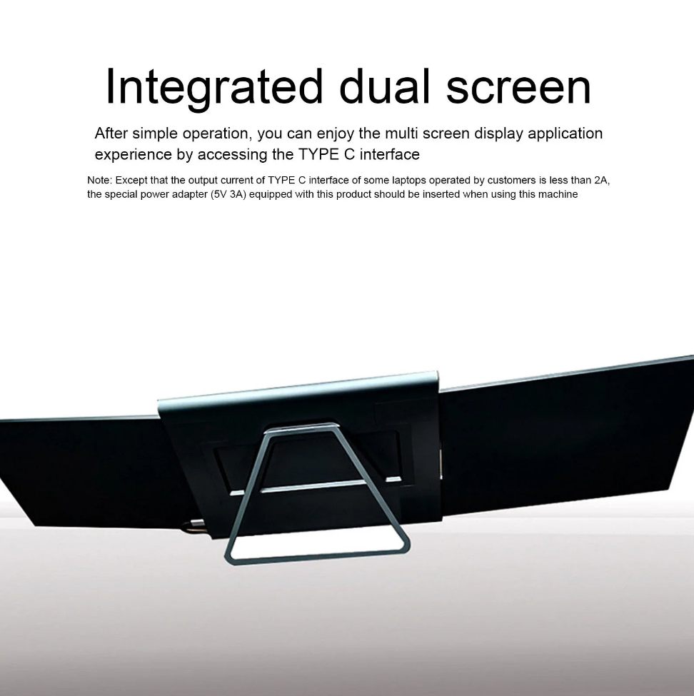 Portable Dual Screen Monitor for Laptops