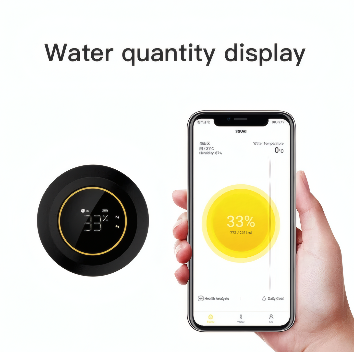 Smart Tuya Water Bottle