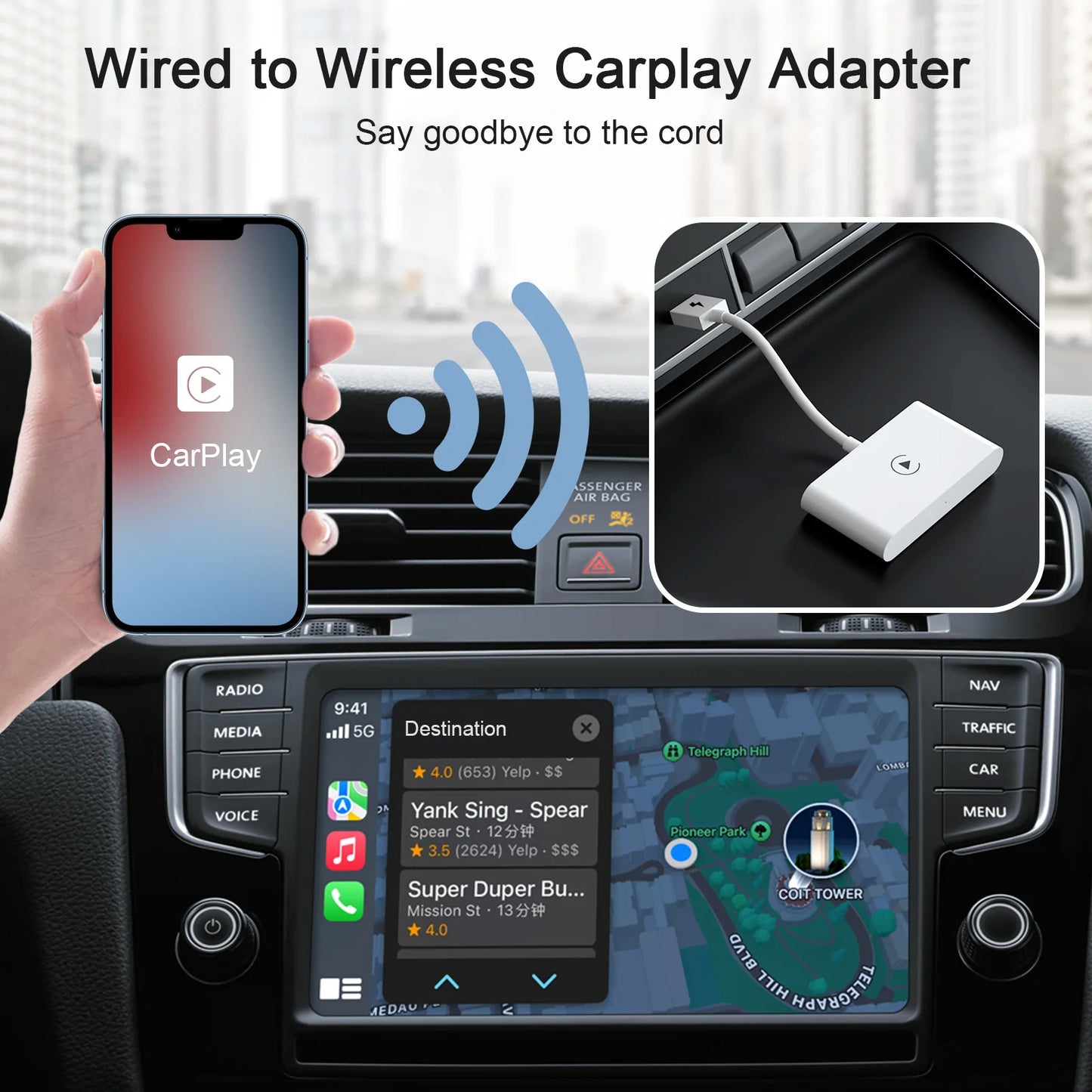 Wireless CarPlay Adapter