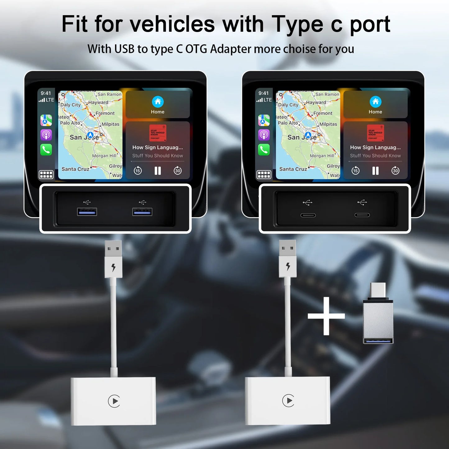 Wireless CarPlay Adapter
