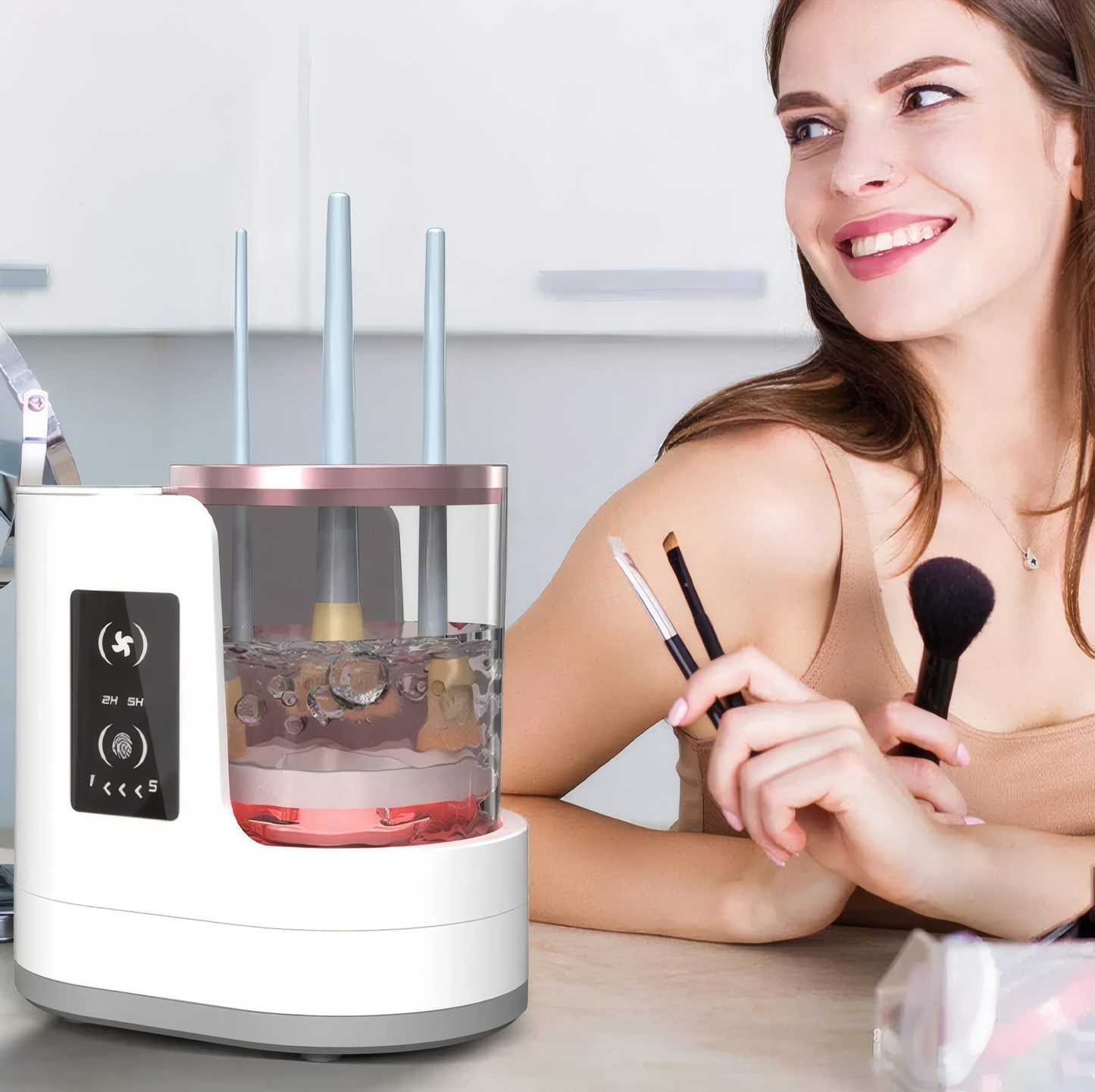 3 in 1 Electric Makeup Brush Cleaner