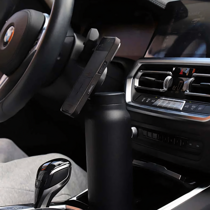 Water Bottle with MagSafe Phone Holder