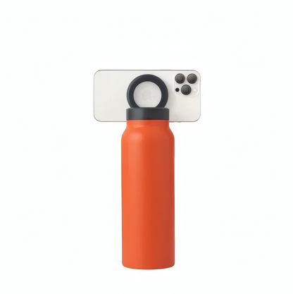 Water Bottle with MagSafe Phone Holder